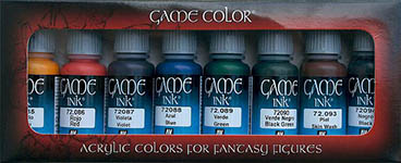 055-772296 - Farb-Set, Game Inks, 8 x 17 ml